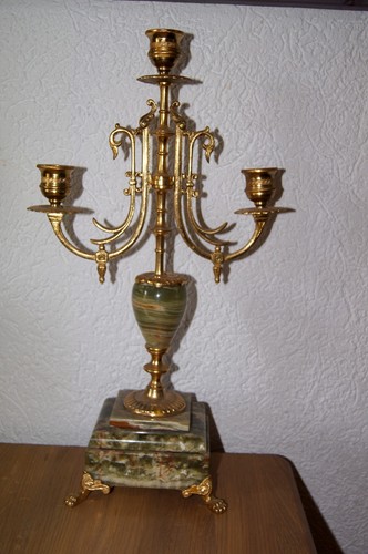 Kandelaber onyx marmor - kandelaber,
