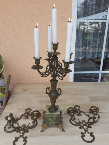 Kandelaber konvolut bronze - konvolut.,