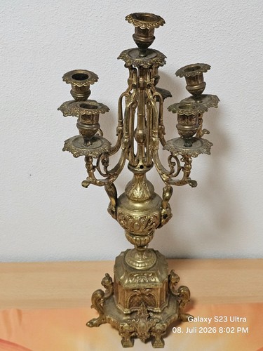 Antiker flammiger - antiker, 5-flammiger