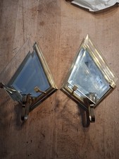 2 Wandkerzenhalter Messing