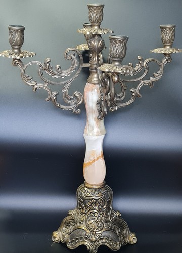 Vintage kandelaber armig - vintage, 5-armig