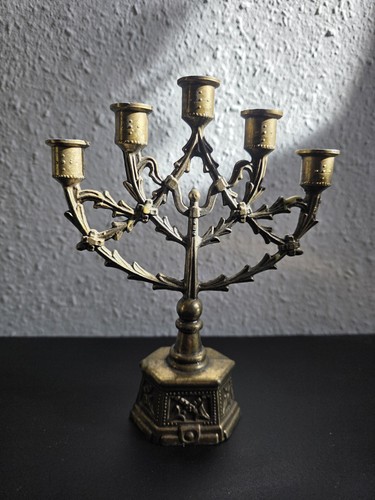 Vintage messing kerzenleuchter - vintage,