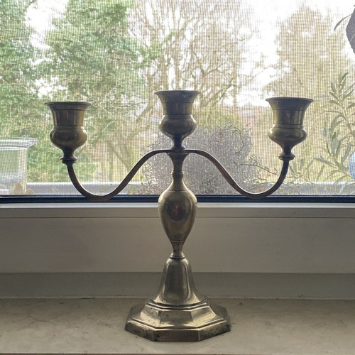 Vintage messing kandelaber - vintage,