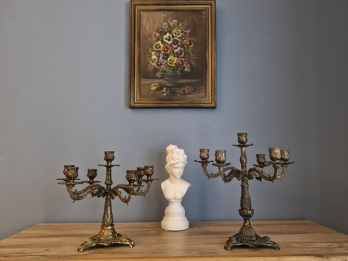 Vintage kerzenleuchter - 2, x