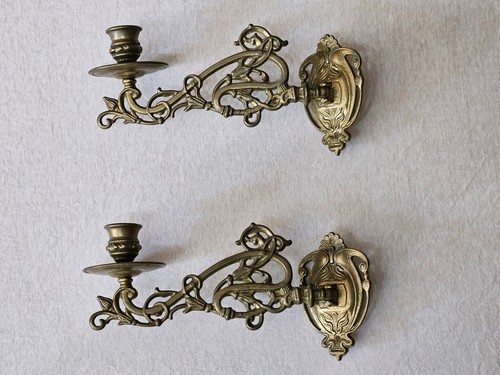 Wandkerzenhalter messing - wandkerzenhalter,