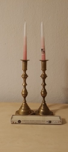 Messing kerzenständer - kerzenständer, (2)